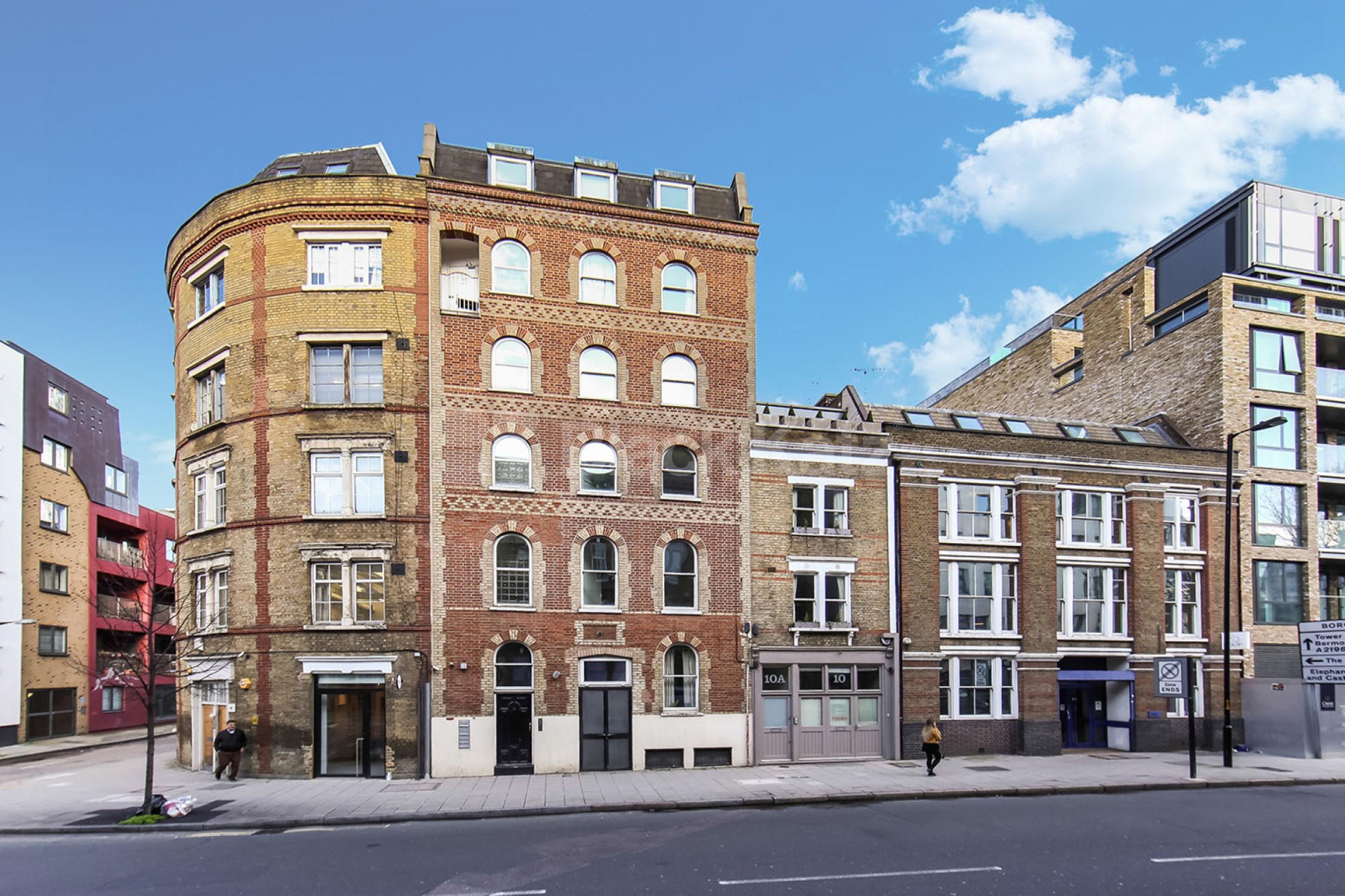 tunning two double bedroom, two bathroom warehouse style penthouse Marshalsea Road, Borough SE1